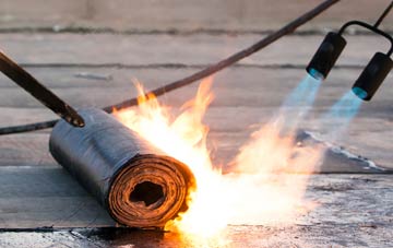 Temple End asphalt flat roofing repairs